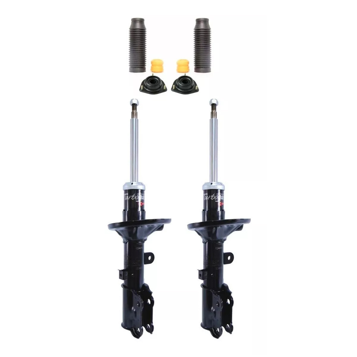 2 Amortecedores Dianteiros Cofap + Kits Jac J3 2011/2015