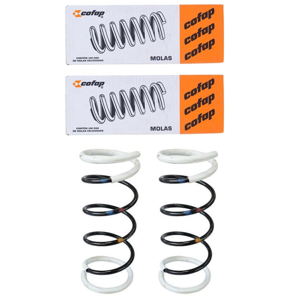 Mola Dianteira Cofap Peugeot 206 1.6 Manual C/ar 2001/2012 (Par)