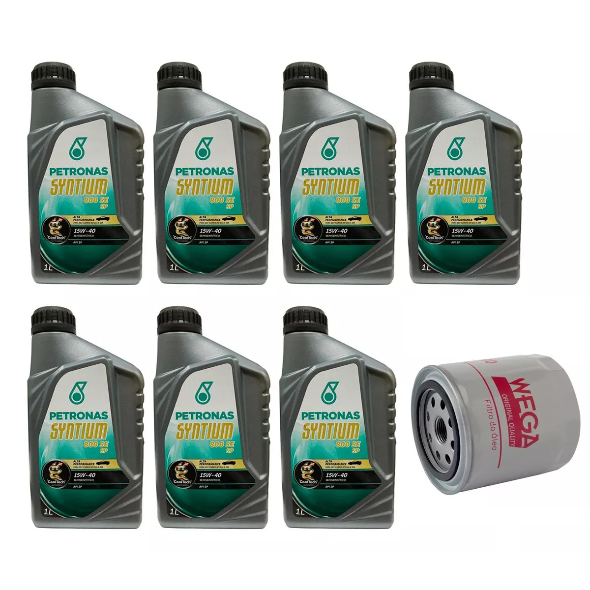 Kit Troca Oleo Syntium 15w40 Ford Ranger 4.0 V6 Gasolina 1995/2003