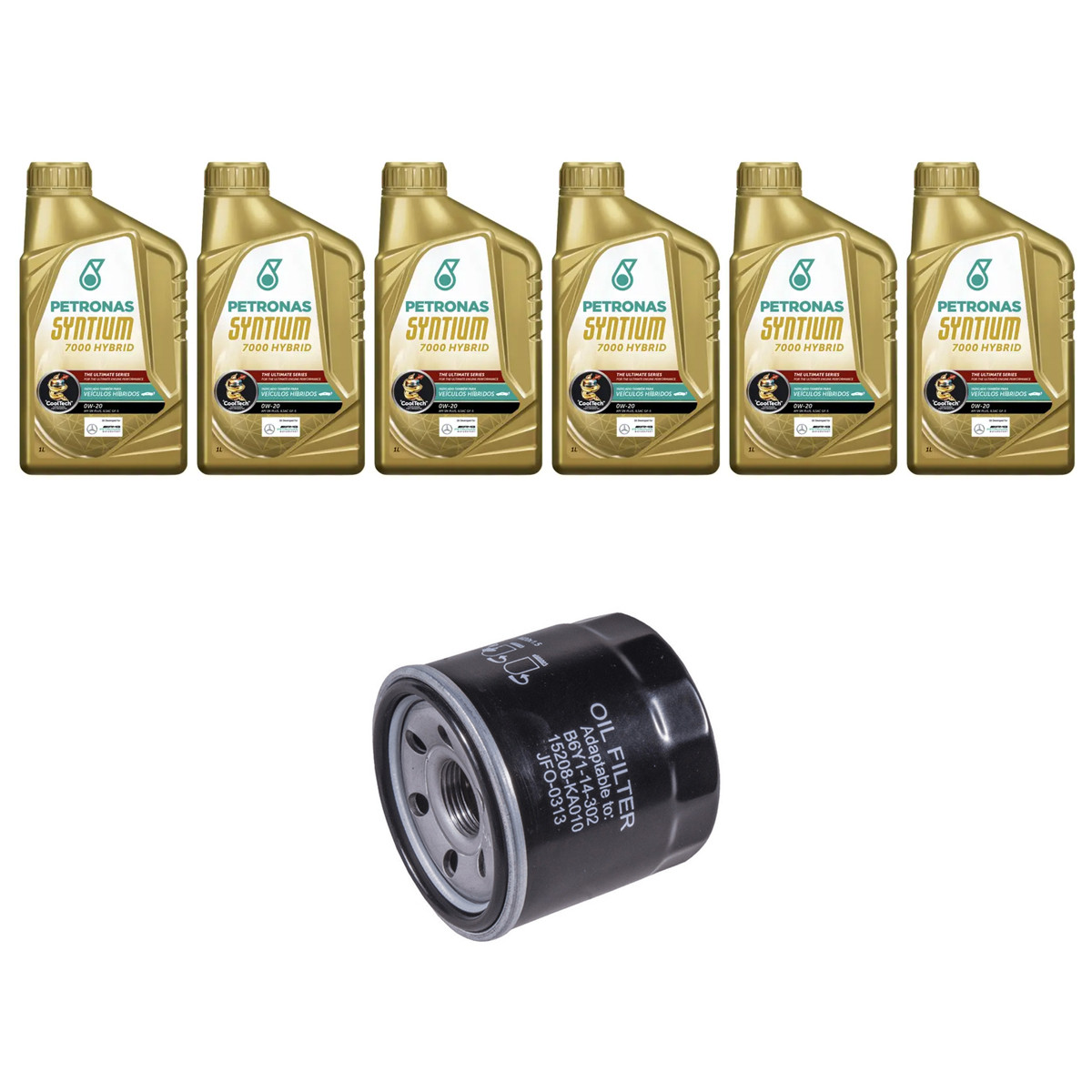 Kit Troca Oleo Syntium 0w20 Subaru Xv 2.0 2010/