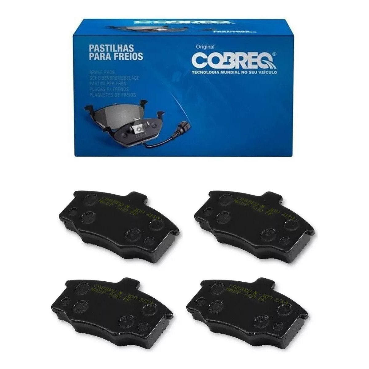 Pastilha Freio Dianteiro Cobreq Ford Del Rey 1984/1991