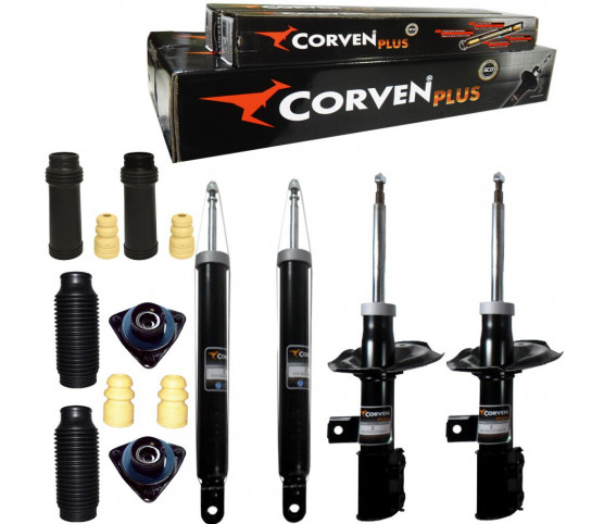 4 Amortecedores Corven + Kits Hyundai I30 2.0 2007/2012