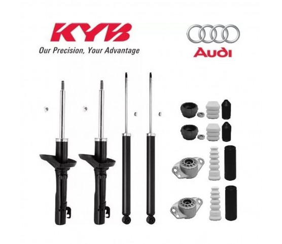 4 Amortecedores Kayaba + Kits Audi A3 97/06