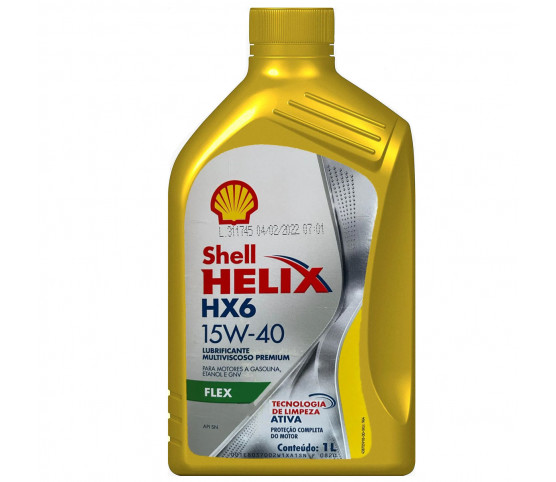 Shell Helix Hx6 15w40 Semissintético