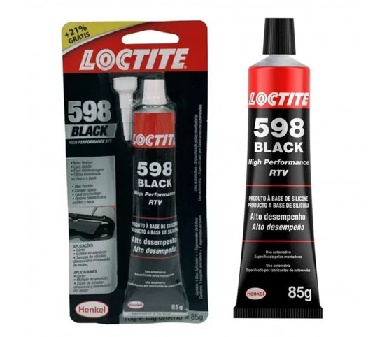 Silicone Loctite 598 Black High Performance Rtv