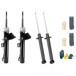 4 Amortecedores Nakata + Kits - Ford Escort Zetec 99/03