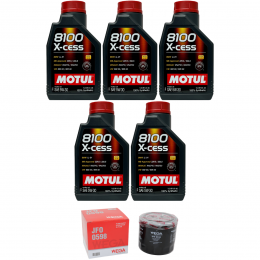 Kit Troca Óleo Motul 5w30 Forester 2.0 2009/2013
