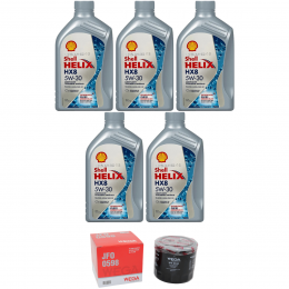 Kit Troca Óleo Shell 5w30 Forester 2.0 2009/2013