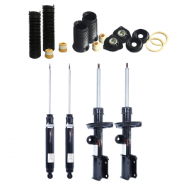 4 Amortecedores Cofap + Kits Sampel Fiat Toro 4x2 2016/2021