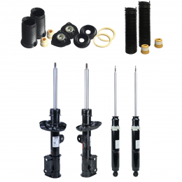 4 Amortecedores Cofap + Kits Sampel Fiat Toro 2022/