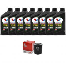 Kit Troca Óleo Valvoline HD E700 15w40 Mitsubishi L200 01/12