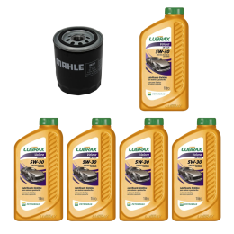 Kit Troca Óleo Lubrax Valora Plus 5w30 Api Sn Plus Sintético Ford Ranger 4.0 v6 1997/