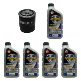 Kit Troca Óleo Castrol Havoline Pro Ds 5w30 Sinético Ford Ranger 4.0 v6 1997/