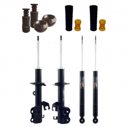 4 Amortecedores Cofap + Kits Suspensão Sampel Versa 11/20