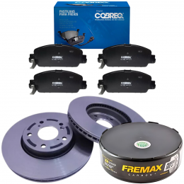 Kit Freio Dianteiro Disco Pastilha Hrv 1.8 2015/ 293mm