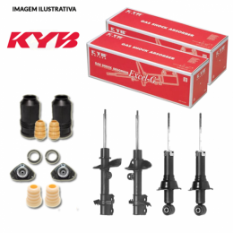 4 Amortecedores Kayaba + Kits Crv 07/11