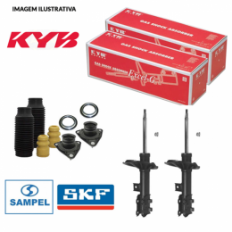 2 Amortecedores Dianteiros Kayaba + Kit Hyundai I30 07/12
