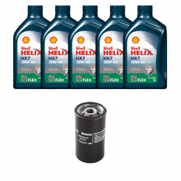 Kit Troca Óleo Shell 10w40 Mondeo 1.8 16V Zetec 1993/1996