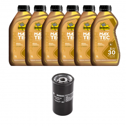 Kit Troca Óleo Bardahl 5w30 Ford Mondeo 2.5 24V V6 1996/2001