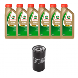 Kit Troca Óleo Castrol Edge 5w30 Mondeo 2.5 24V V6 1996/2001