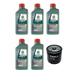 Kit Troca Óleo Castrol 5w30 Gm Astra 1.8 Mpfi 2004/2005