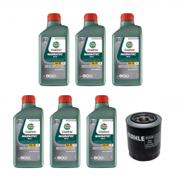 Kit Troca Óleo Castrol 5w30 Hyundai Hr 2.5 2012/
