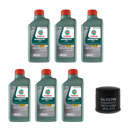 Kit Troca Óleo Castrol 5W30 Subaru Forester 2.5 FB25 2013/
