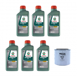 Kit Troca Óleo Castrol 5W30 Grand Cherokee 4.7 V8 2008/2009