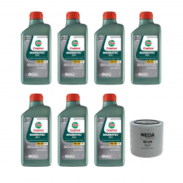 Kit Troca Óleo Castrol 5W30 300C Pathfinder 2.5 YD25 06/09