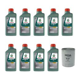 Kit Troca Óleo Castrol 5W30 Discovery III 4.4 V8 299cv 05/09