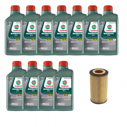 Kit Troca Óleo Castrol 5W30 Range Rover Vogue 4.4 V8 2015/