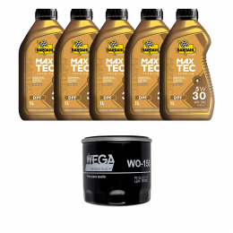 Kit Troca Óleo Bardahl 5W30 Ford Focus 2.0 16V 2014/