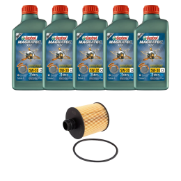 Kit Troca Óleo Castrol Jeep Renegade Compass Commander Diesel /2024