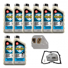 Kit Troca Óleo Transmissão Automática Havoline Full ATF VW Golf 2.0