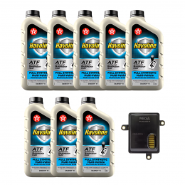 Kit Troca Óleo Transmissão Automática Havoline Full ATF VW Golf Variant 1.4 TSI