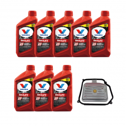 Kit Troca Óleo Transmissão Automática Valvoline Max ATF Dexmerc VW Golf 1.8