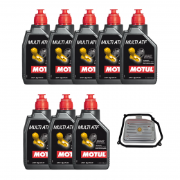 Kit Troca Óleo Transmissão Automática Motul Multi ATF VW Golf 1.8