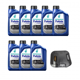 Kit Troca Óleo Transmissão Automática Petronas Tutela ATF 500 VW Amarok 2012/2017