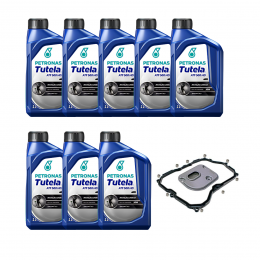 Kit Troca Óleo Transmissão Automática Petronas Tutela ATF 500 VW Tiguan 2.0 TFSI TSI