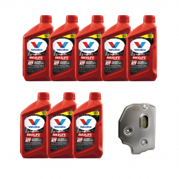 Kit Troca Óleo Transmissão Automática Valvoline Max ATF Dexmerc VW Tiguan 2.0