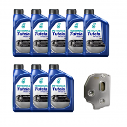 Kit Troca Óleo Transmissão Automática Petronas Tutela ATF 500 VW Tiguan 2.0