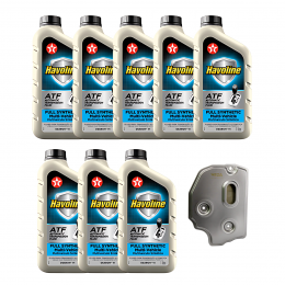 Kit Troca Óleo Transmissão Automática Havoline Full ATF VW Tiguan 2.0