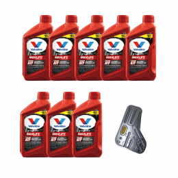 Kit Troca Óleo Transmissão Automática Valvoline Max ATF Dexmerc VW Tiguan 1.4