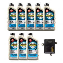 Kit Troca Óleo Transmissão Automática Havoline Full ATF VW Polo Virtus 1.0 TSI