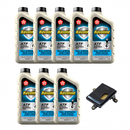 Kit Troca Óleo Transmissão Automática Havoline Full ATF VW Polo Virtus 1.6 MSI