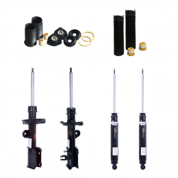 Kit 4 Amortecedores Cofap + Kits Sampel Fiat Toro 4X4 Diesel Aut. 2016/