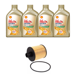 Kit Troca Óleo Shell Fiat Toro Diesel 16/24
