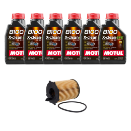 Kit Troca Óleo Motul Peugeot Expert Diesel 17/24