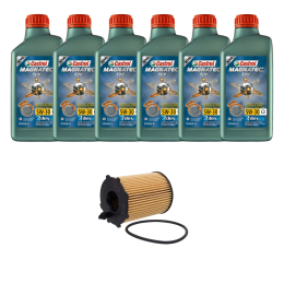 Kit Troca Óleo Castrol Peugeot Expert Diesel 17/24