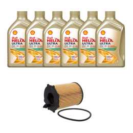 Kit Troca Óleo Shell Citroen Jumpy Diesel 17/24
